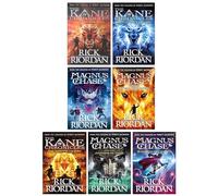 Kane Chronicles & Magnus Chase and the Gods of Asgard 7 Books Collection Set(The Red Pyramid, The Throne of Fire, The Serpent's Shadow, The Sword of Summer, The Hammer of Thor & More)