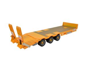 Kane Low Loader Trailer Semirremolque Rebajado Amarillo 1 :3 2 Modelo Britains