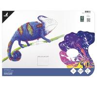 Kangaro A3 - Paleta de corte (36 hojas, 50 g, papel pegado por 3 caras, con agujero para el pulgar)