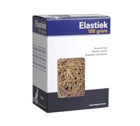 Kangaro Anillo de goma de 90 mm de diámetro, caja de 100 gramos natural