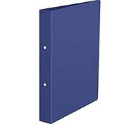 Kangaro - Archivador de Anillas Oficina, Carpetas de Anillas (A4, 2 unidades, 0-25 mm), color azul