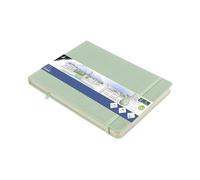 Kangaro Art - Cuaderno de bocetos (A5, piel sintética, tapa dura, 80 hojas, 140 g, papel crema)