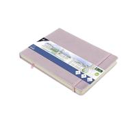 Kangaro Art - Cuaderno de bocetos (A5, poliuretano, tapa dura, 80 hojas, 140 g, papel crema), color morado