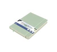 Kangaro Art - Cuaderno de bocetos (A5, poliuretano, tapa dura, 80 hojas, 140 g, papel de color crema)