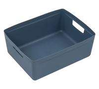 Kangaro Caja de almacenaje de 20 litros, polipropileno, color azul