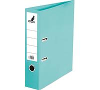 Kangaro Carpeta de plástico de polipropileno de 7,5 cm de ancho DIN A4, color turquesa (carpeta de anillas, carpeta de palanca, carpeta de cartas)