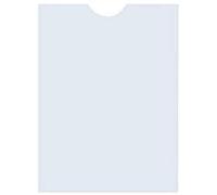 Kangaro CC PP 120 micron - Fundas de plástico granuladas (25 unidades), transparente