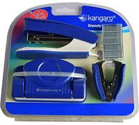 Kangaro Desk Essentials TRENDY-10/Z4 - Juego de regalo de papelería para oficina, Diwali, bodas, cumpleaños, regalos de vacaciones, celebraciones, azul oscuro, paquete de 1, el color puede variar