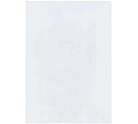 Kangaro - Fundas para conectores de PC (A2, PVC, 180 micras, 5 unidades), transparente