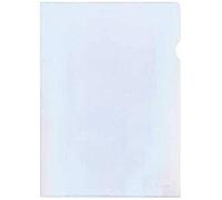 Kangaro - Fundas para documentos (A4, polipropileno, 140 micras, 25 unidades), transparente