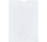 Kangaro - Fundas para documentos (A5, PP, 120 micrones, 25 unidades), transparente