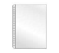 Kangaro K-15025 - Fundas para documentos (A5, 17 agujeros, polipropileno, 80 mµ, granuladas, anticopia y antiestáticas, 10 unidades)