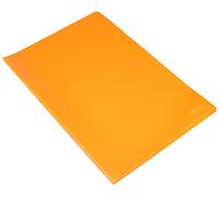 Kangaro K-34001 - Carpeta para documentos (tamaño A4, polipropileno, 120 micras, 10 unidades, 31 x 21,6 x 0,4 cm), color naranja