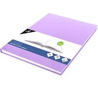 Kangaro KTC K-5354 Kangaro - Cuaderno de bocetos (A4, tapa dura, 80 hojas, 100 gramos, papel blanco sin ácidos), color morado y morado