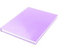 Kangaro KTC K-5355 - Cuaderno de bocetos (A5, tapa dura, 80 hojas, 100 gramos, papel blanco sin ácidos), color morado