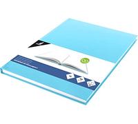 Kangaro KTC K-5356 - Cuaderno de bocetos (A4, tapa dura, 80 hojas, 100 gramos, papel blanco sin ácidos), color azul