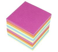 Kangaro Notas para caja de notas, 9 x 9 x 9 cm, colores surtidos, 700 hojas