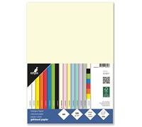 kangaro - Papel de color beige DIN A4-120g/m² FSC mix - 100 pack - Papel de carta para manualidades, K-0043F435, 29,7 x 21 x 1,5
