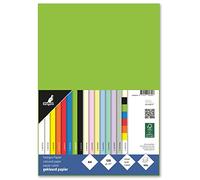 kangaro - Papel de color verde DIN A4-120g/m² FSC mix - 100 pack - Papel de carta para manualidades, 29,7 x 21 x 1,5, K-0043F275