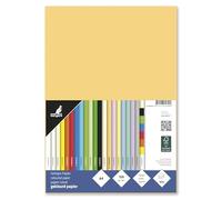 Kangaro - Papel tonal de color marrón oscuro DIN A4-120g/m² FSC mix - 100 pack - Papel de carta para manualidades DIY
