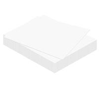 Kangaro Planchas de espuma (50 x 70 cm, 3 mm, 15 unidades), color blanco