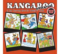 Kangaroo Adventure - Special Superhero: A Fun Coloring Book for Adults and Teens