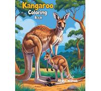 Kangaroo Coloring Book