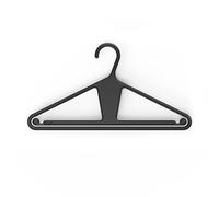 Kangaroo™ Hangeroo™ - Percha de Ropa 100% reciclada de Alta Resistencia, para Pantalones, Camisas, Chaquetas, Pendiente de Patente, Resistente, reciclada, para Trajes, Abrigos, Pantalones,