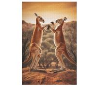 Kangaroo Puzzle Games for Adults y Niños - for Creativity And Mindfulness - Challenging Jigsaw Puzzles 1000 Piezas for Family 78×53cm