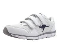 KangaROOS K-bluerun 701 B, Zapatillas Unisex Adulto, Blanco (White/Dk Navy 042), 41 EU