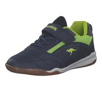 KangaROOS Backyard 2.0 Ev, Zapato de Tribunal Interior, Dk Navy Lime, 36 EU