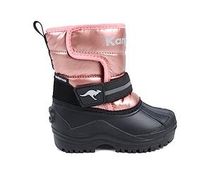 KangaROOS Botas metálicas para niñas K-Shell Ii, Dusty Rose Metallic, 30 EU