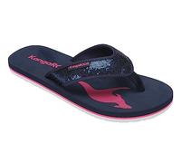 KangaROOS K-BW Maya, Sandalia Mujer, Dk Navy Daisy Pink, 37 EU