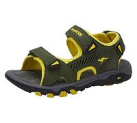 KangaROOS K-Celta Barbo, Sandalia Unisex Adulto, Olive Lemon Chrome, 38 EU