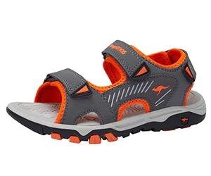 KangaROOS K-Celtic Barbo, Sandalia Unisex Adulto, Steel Grey Flame, 39 EU