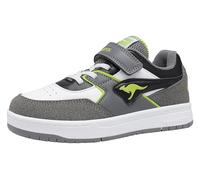 KangaROOS K-CP Bounder Ev, Zapatillas, Steel Grey Neon Green, 28 EU