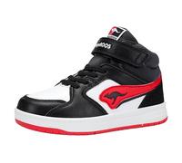 KangaROOS K-CP Hogan EV - Zapatillas Deportivas Jet Black/Fiery Red, Talla 30 EU, Jet Black Fiery Red, 30 EU