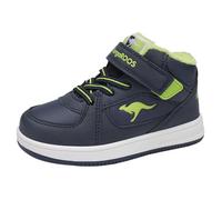 KangaROOS K-CPI Kalino Mid EV, Zapatillas Unisex niños, dk Navy/Lime, 24 EU