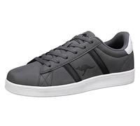 Kangaroos K-Cup City, Zapatillas Hombre, Steel Grey Jet Black, 42 EU