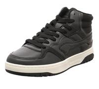 KangaROOS K-Draft Tony Mid, Zapatillas Unisex Adulto, Jet Black Cool Beige, 43 EU