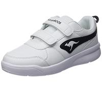 KangaROOS K-ICO V, Zapatillas Unisex Adulto, Blanco Jet Black, 36 EU