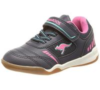 KangaROOS K-kingyard Ev, Zapato de Tribunal Interior, Dk Navy Daisy Pink, 28 EU