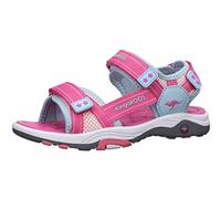 KangaROOS K-Leni Kira, Sandalia Mujer, Blue Sky Daisy Pink, 35 EU