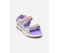 KangaROOS K-Leni Nova, Sandalia Niñas, Vapor Grey Frost Pink, 28 EU