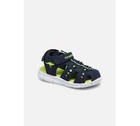 KangaROOS K-Mini, Sandalias Unisex bebé, Azul (Dk Navy/Lime 4054), 30 EU