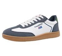 KangaROOS K-NES Larry - Zapatillas Deportivas para Hombre, Color Blanco/Negro Azabache, Talla 42 EU, Blanco Jet Black, 42 EU