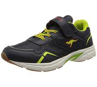 KangaROOS K-ni Lucky Ev, Zapato de Tribunal Interior, Dk Navy Lime, 38 EU
