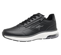 KangaROOS K-PL Proud RV - Zapatillas Deportivas para Mujer, Color Negro y Plateado, Talla 38 EU, Jet Black Dk Silver, 38 EU
