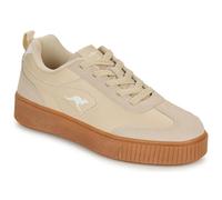 KangaROOS K-plat Megan, Zapatillas Mujer, Beige White, 38 EU