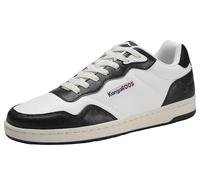 KangaROOS K-Slam One, Zapatillas Unisex Adulto, Blanco Jet Black, 45 EU